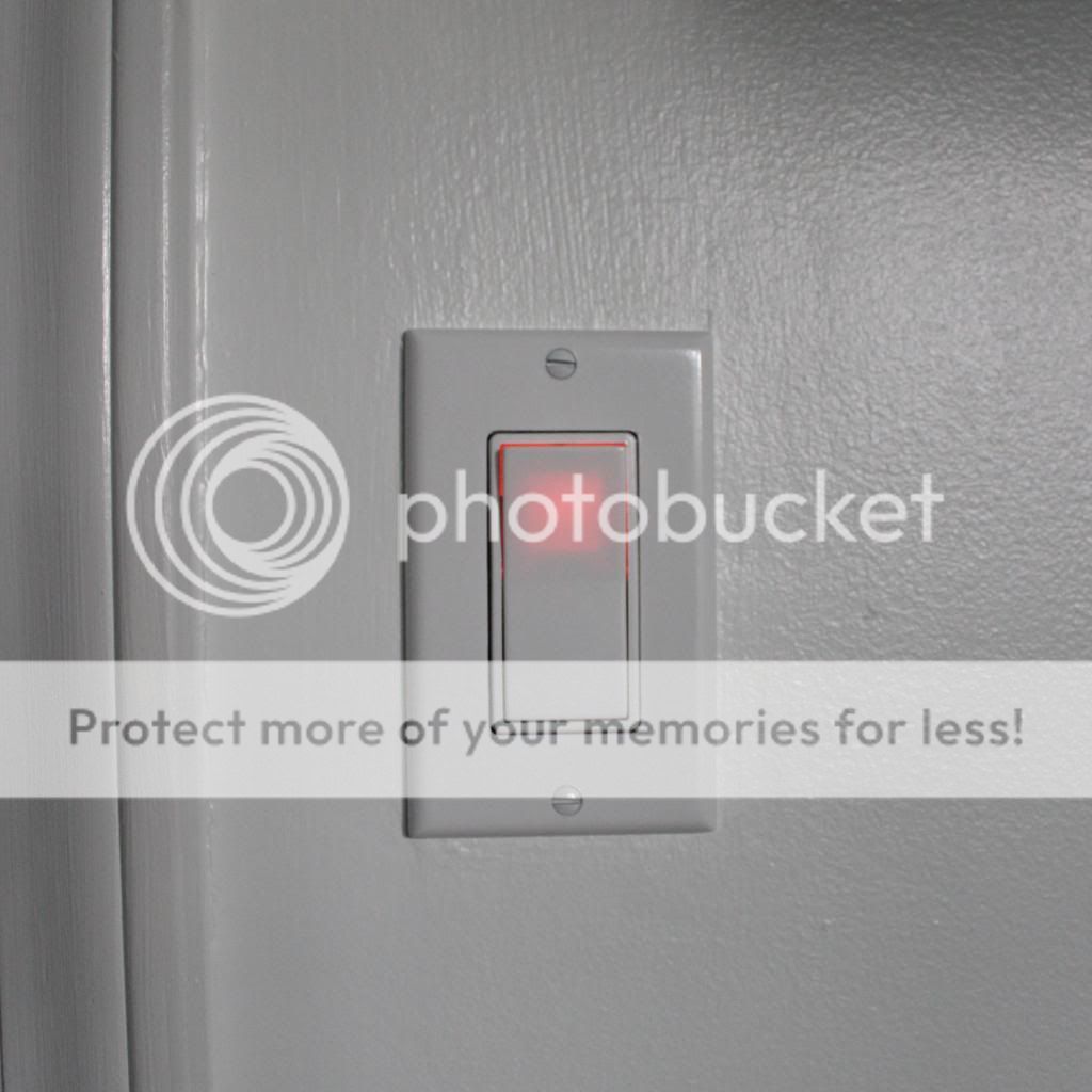 Illuminated Light Switch Photo by AbundantAbode Photobucket