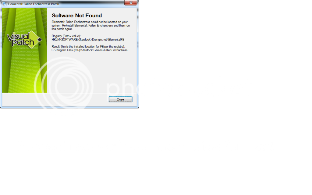 Install Error