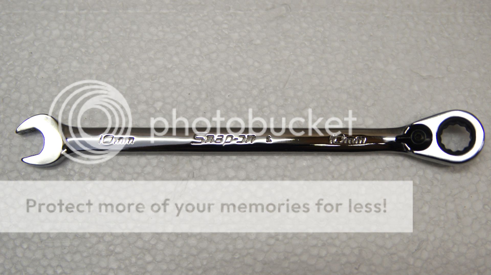 SnapOn 6 pc 12 Point Metric Combination Ratchet Wrench Set 10mm15mm