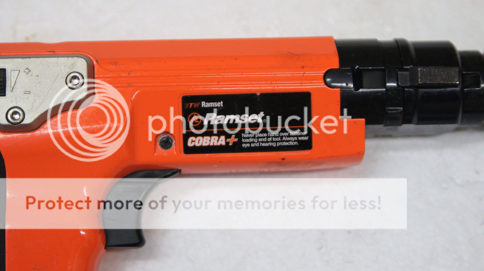 Ramset Cobra + .27 Cal Strip Shot Powder Actuated Nailer Fastener Construction eBay