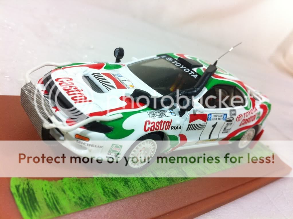 1:43 trofeu toyota celica gt4 turbo st185 wrc 4x4 safari rally